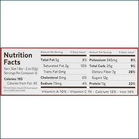 Barras de snack Grab The Gold, 2oz