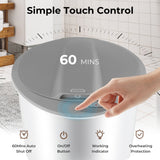 Calentador de toallas tipo cubo con apagado automático para baño