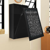 Mesa plegable de pared con pizarra