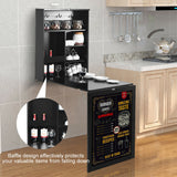 Mesa plegable de pared con pizarra