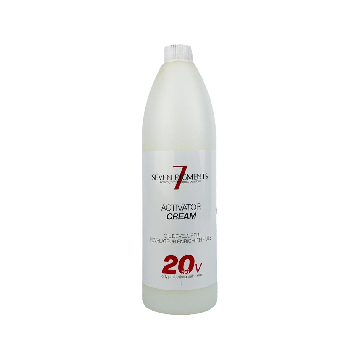 Seven Pigments Hair Dye Oxidizing Cream, 20 Vol %6 Developer - 1000 ml for Professional Hair Color