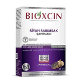 Bioxcin Black Garlic Shampoo: Anti Hair Loss, Shampoo for Thinning Hair - Sulfate & Paraben Free - Strengthens Weak Hair, 300ml