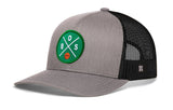 Boston Trucker Hat  |  BOS X Basketball Snapback