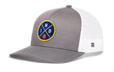 Indiana Trucker Hat  |  IND X Basketball Snapback