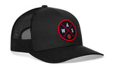 Washington DC Trucker Hat  |  WAS X Basketball Snapback