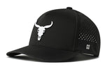 Bull Skull Performance 5-Panel Hat  |  Steer Flexfit Snapback