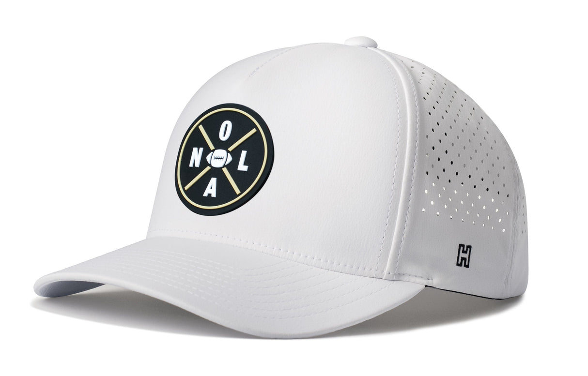 New Orleans Football Performance 5-Panel Hat  |  NOLA X Flexfit® Snapback
