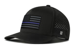 Thin Blue Line Performance 5-Panel Hat  |  Police Tactical Flexfit® Snapback