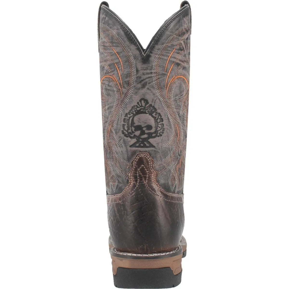 Bota de trabajo vaquera de cuero para hombre Laredo Hawke (Puntera de seguridad) (Liquidación)