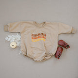 Hello Fall Sweatshirt Romper - more colors