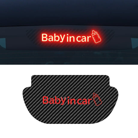 High-Mount Brake Light Projection Film | 5 Designs | Model 3/Y 2017-Present