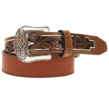 HOOey Maverick Classic - Cinturón de cuero para hombre