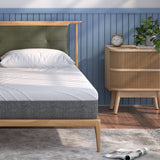 Colchón de espuma viscoelástica de 75L x 54W x 8H con funda de tela Jacquard