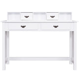 Home Office Writing Desk with 4 Drawer Computer Study Table