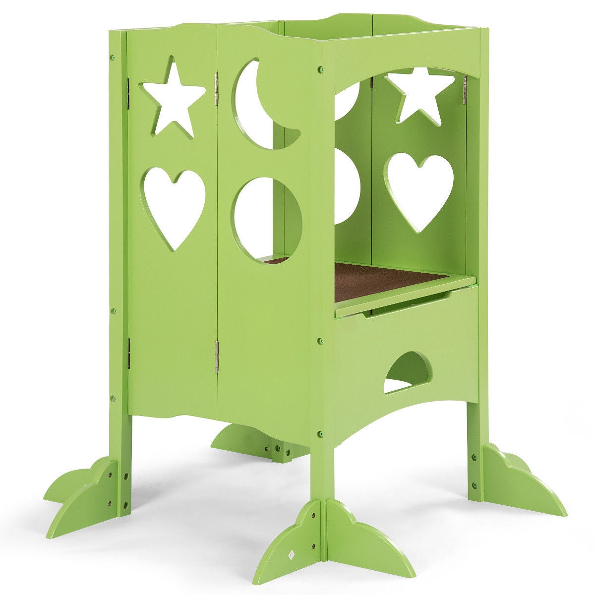 Taburete Plegable para Cocina Infantil - Verde
