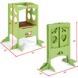 Taburete Plegable para Cocina Infantil - Verde