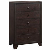 Home 5 Drawers Chest Dresser Storage Cabinet
