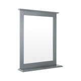 Espejo de tocador multiusos de pared con estante