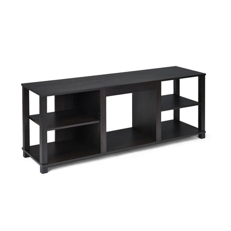 Consola/Mueble para TV de 2 Niveles con Estantes Ajustables
