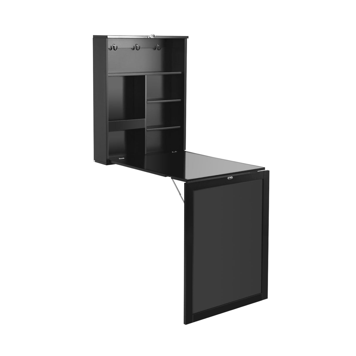 Mesa plegable de pared con pizarra