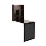 Mesa plegable de pared con pizarra
