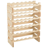Botellero modular apilable de madera con capacidad para 36 botellas, sin bamboleo