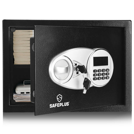 Caja de seguridad de 2 capas con teclado digital