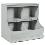 Mueble Bajo Multiusos con Estantería para Niños