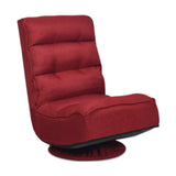 Silla de juego plegable de suelo de 5 posiciones
