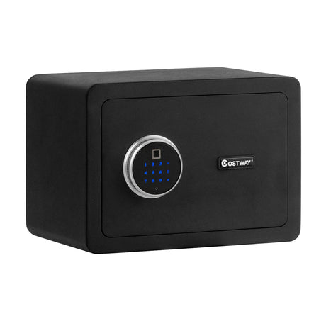 Caja de seguridad de 2 capas con luz LED interior