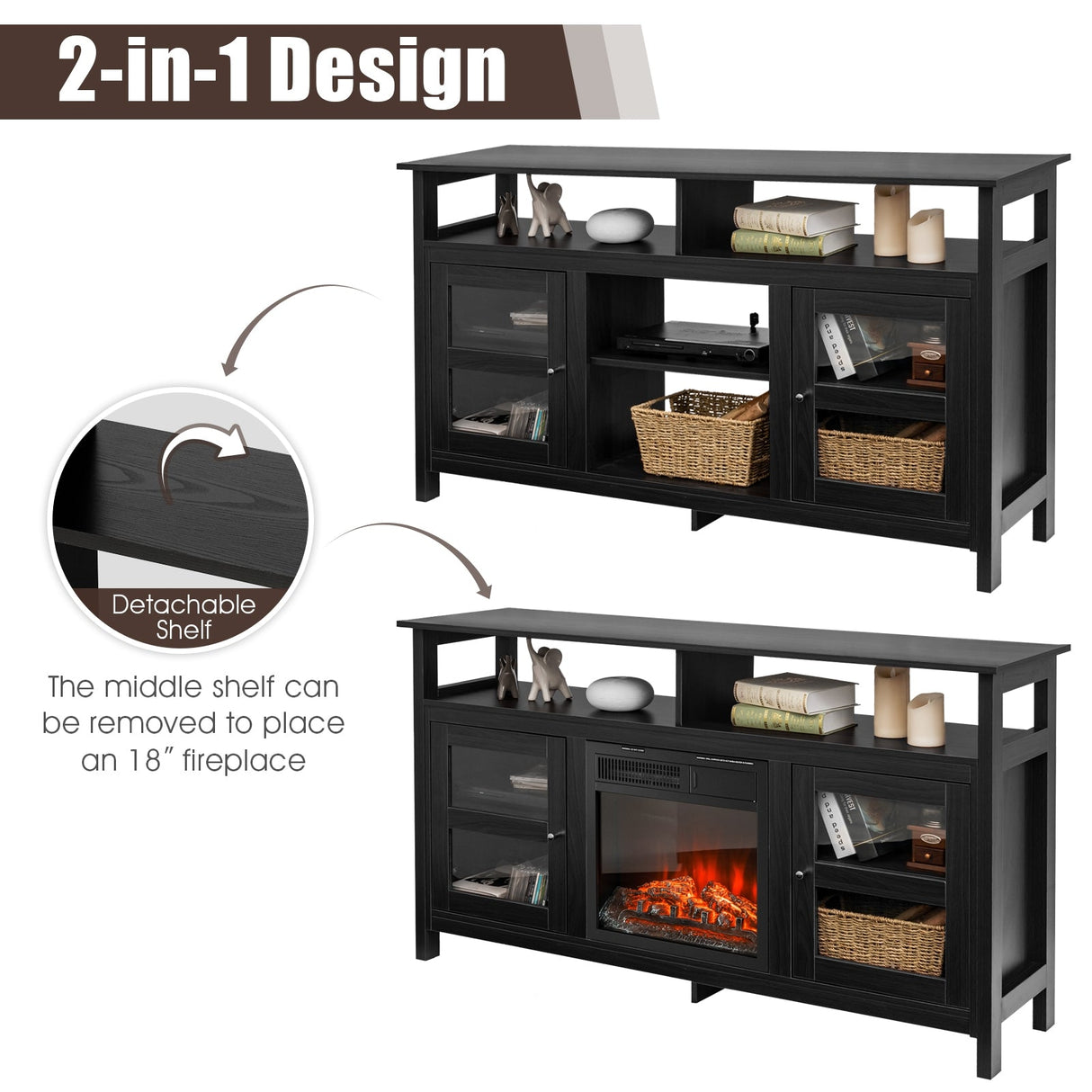 Mueble para TV de 58 pulgadas