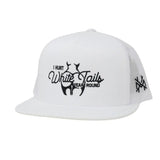 I Hunt White Tails Year Round Snapback Hat