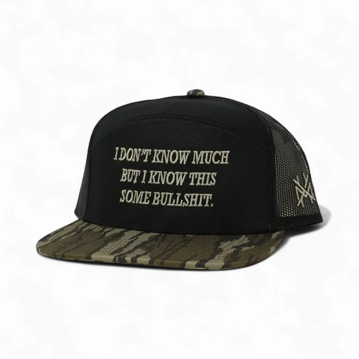Esta es una gorra tipo Snapback de mierda
