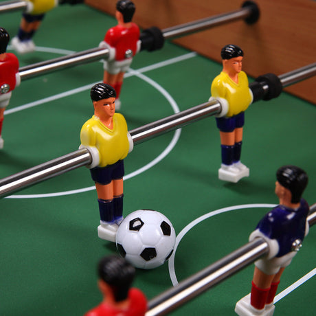 Mesa de juego de futbolín/hockey de aire 2 en 1 para interiores y exteriores