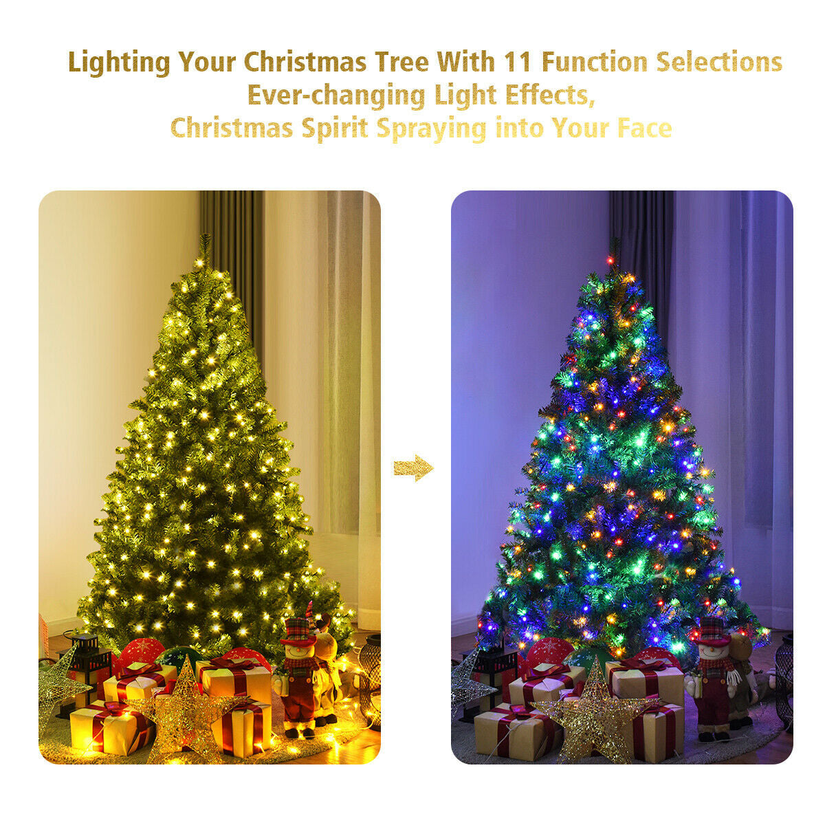 Árbol de Navidad Artificial Premium con Bisagras