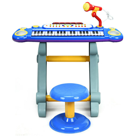 Teclado electrónico de 37 teclas, piano de juguete para niños