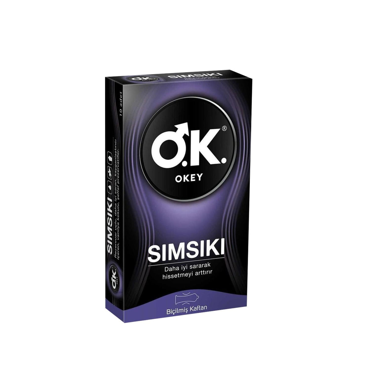Okey Condoms - Sımsıkı Prezervatif 10 Pack for Safe Intimate Practices
