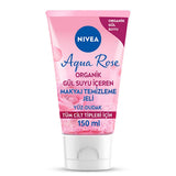 Nivea Aqua Rose Makeup Cleansing Gel - Hydrating, Gentle, Dermatologically Tested - 5.07 fl oz