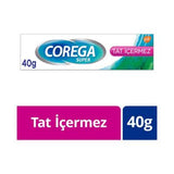 Corega: Strong Hold Denture Adhesive Cream - All-Day Comfort, Prevents Food Trapping - Secure Denture Fit