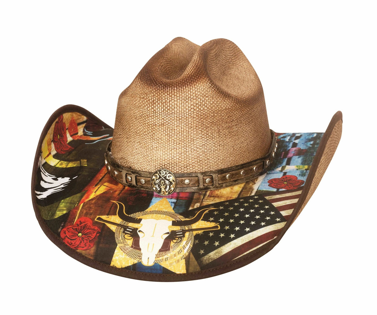Sombrero de vaquera de paja Bullhide I Need A Drink
