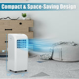 Aire Acondicionado Portátil de 8000 BTU (Ashrae) con Función Deshumidificadora