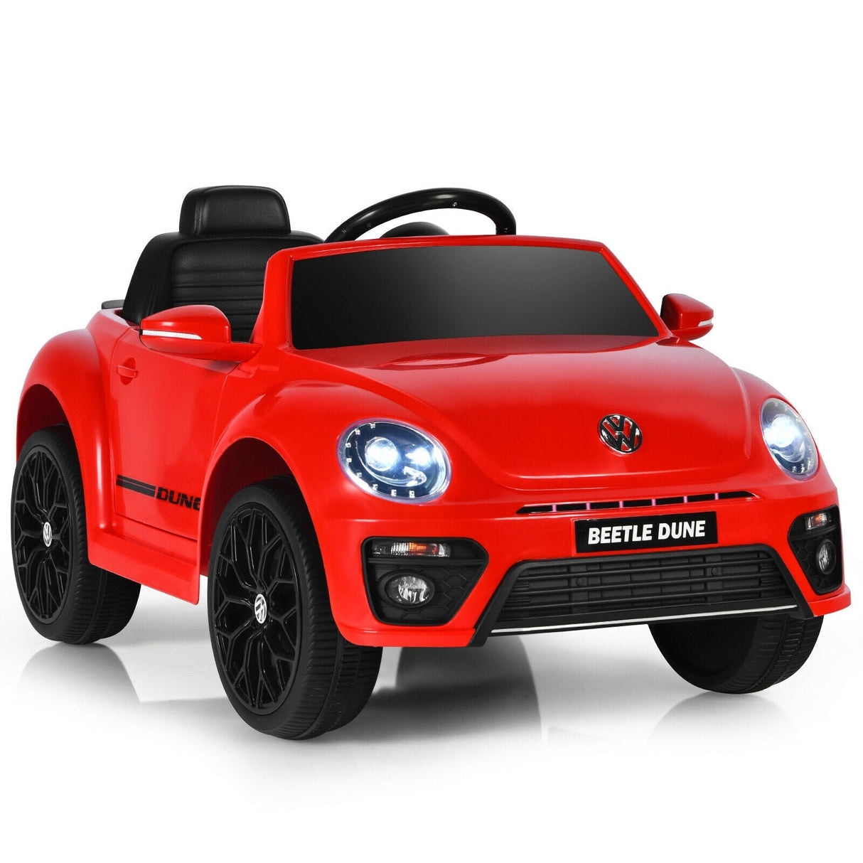 Coche eléctrico infantil Volkswagen Beetle con control remoto