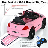 Coche eléctrico infantil Volkswagen Beetle con control remoto