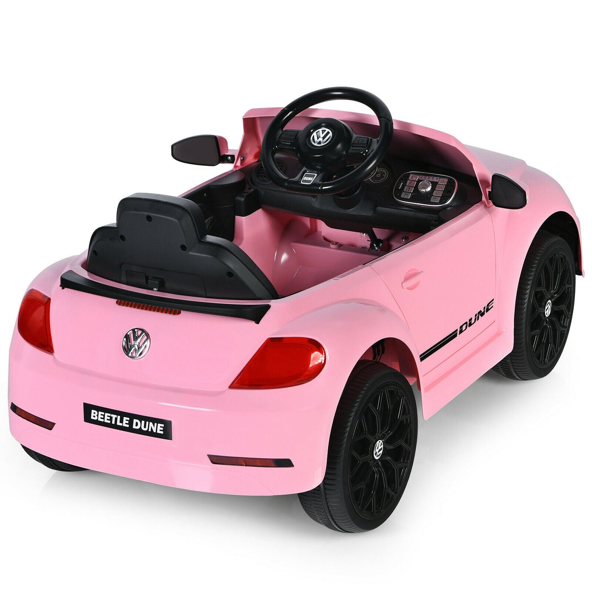 Coche eléctrico infantil Volkswagen Beetle con control remoto