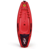 6 Feet Youth Kids Kayak with Bonus Paddle and Folding Backrest for Kid Over 5