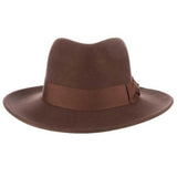 Sombrero fedora Indiana Jones™ Belloq - Fieltro de lana suave aplastable