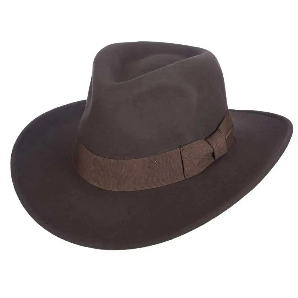 Sombrero Fedora Indiana Jones™ Katanga - Fieltro de Lana Suave