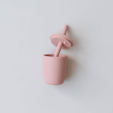 Mini Straw Cup - Silicone Straw Cup for Babies & Young Toddlers