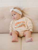Mameluco de sudadera "Gobble Til You Wobble" - más colores