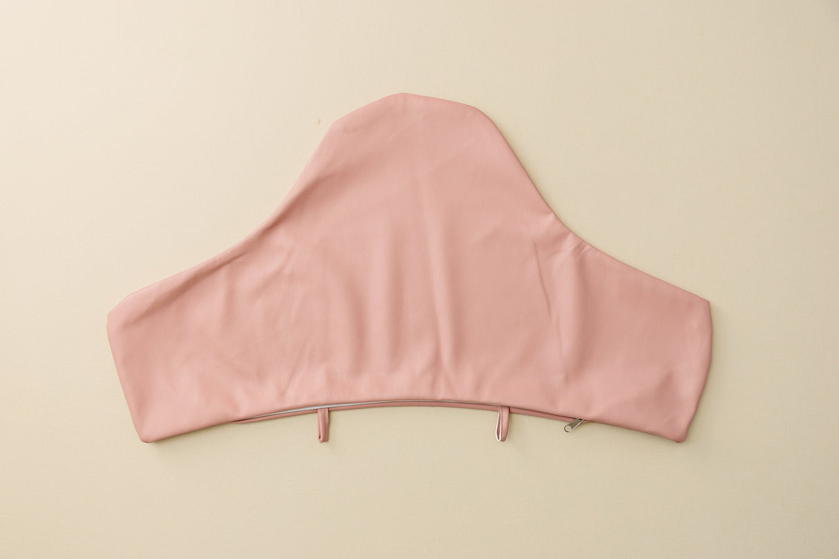 Funda de Cojín Rosa de Cuero Vegano para IKEA Antilop